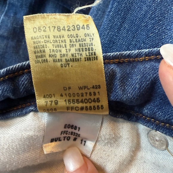 Levi's 545 Womens Jeans Vintage Size 10M Low Boot Cut Bootcut Medium Wash - Picture 3 of 12